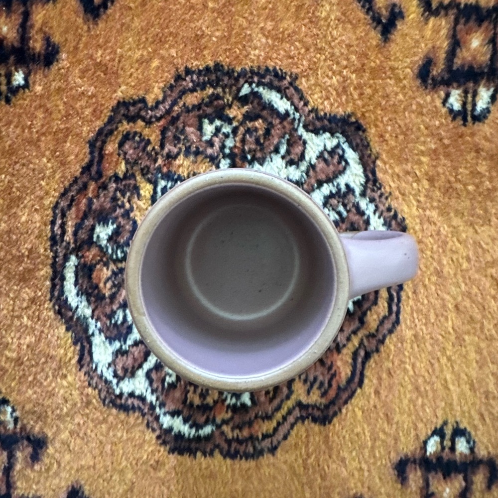 East Fork pottery small mug in prune - Picture 3 of 4